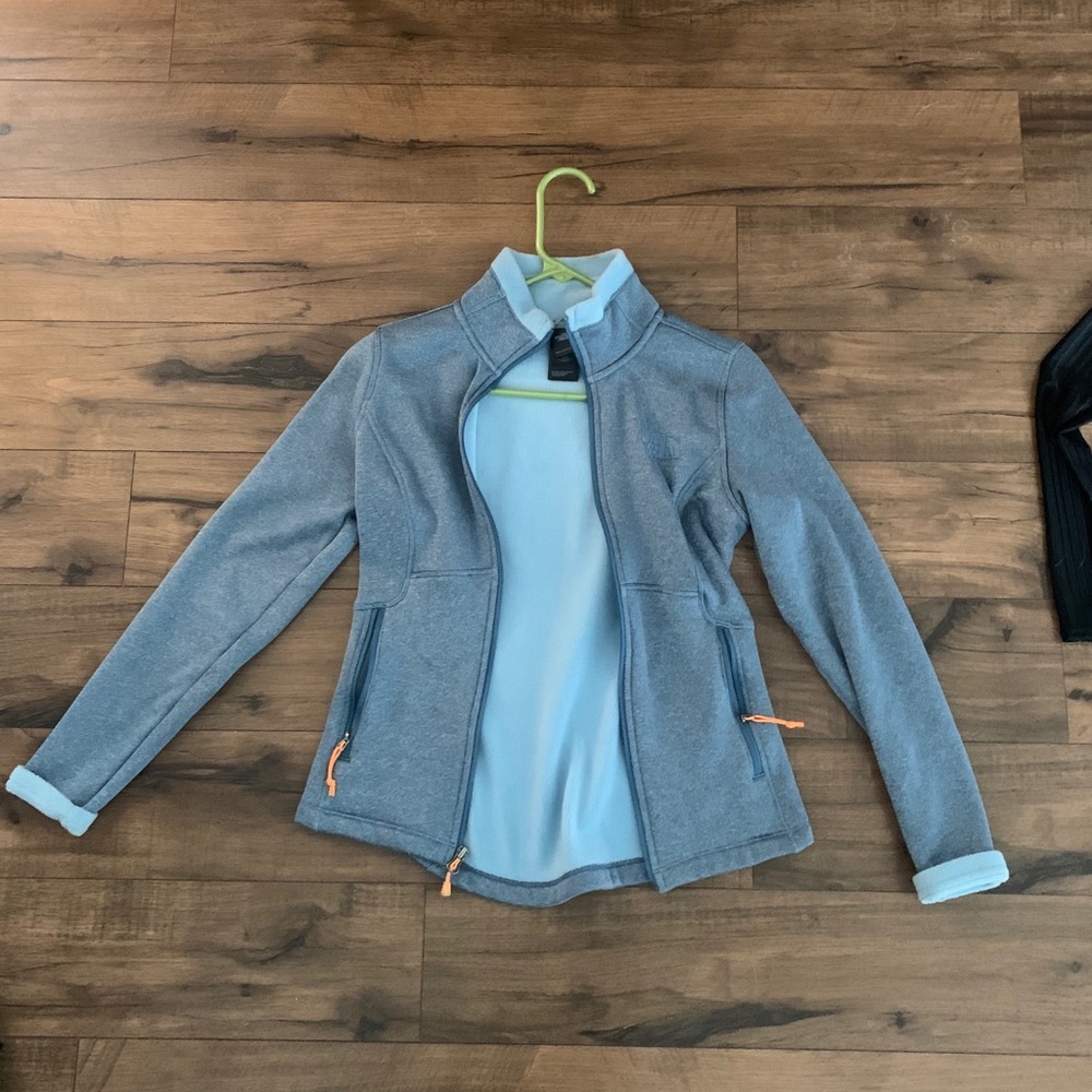 The north face fleece zip up